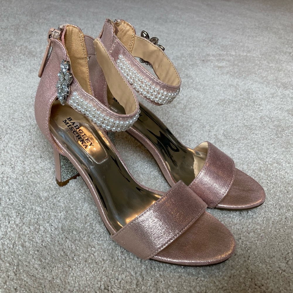 Badgley Mischka Kids Kendall Pearly Pumps